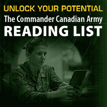 Unlock your potential - The Commander Canadian Army Reading List