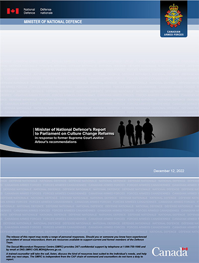 PDF cover to the report