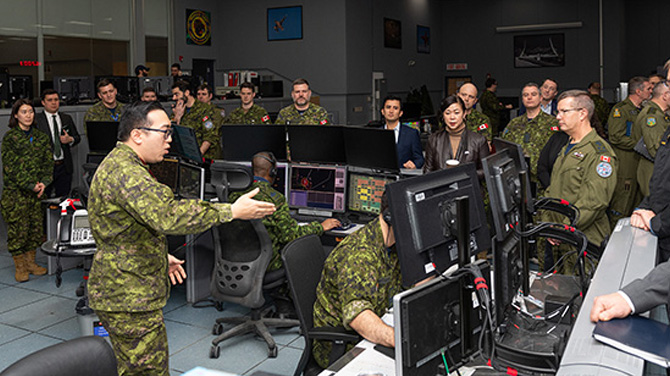 Le Secteur de la défense aérienne du Canada présente un nouveau système de commande et contrôle infonuagique