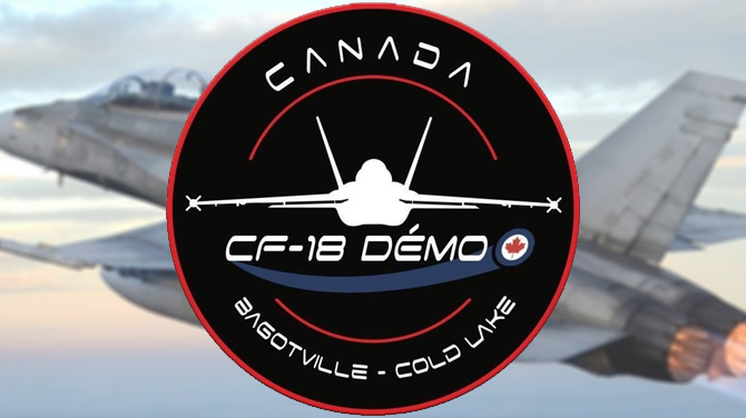 2024 Calendrier de la démonstration aérienne du CF-18