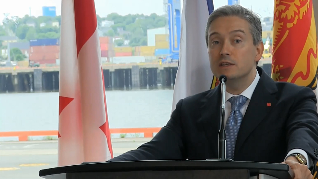 L'honorable François-Philippe Champagne parle de la Stratégie de croissance du commerce et des investissements en Atlantique
