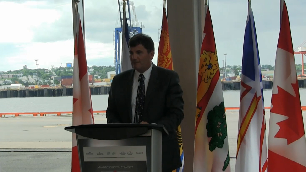The Honourable Dominic LeBlanc talks about the Atlantic Trade and Investment Growth Strategy
