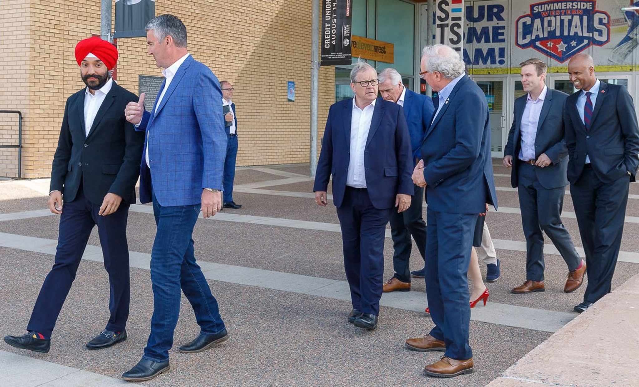 July 10, 2018 - Federal ministers and premiers arrive in Summerside, PEI, for the Atlantic Growth Strategy Leadership Committee meeting to discuss results to date and announce new initiatives.