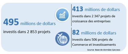 Infographie 4 : Investissements dans la croissance des entreprises