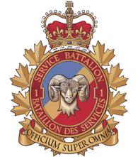 1 Service Battalion Badge