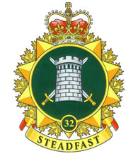 32 Canadian Brigade Group Badge