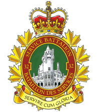 32 Service Battalion Crest