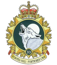 33 Canadian Brigade Group Badge