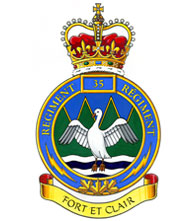 35 Signal Regiment badge