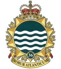 36 Canadian Brigade Group crest