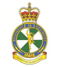 Insigne du 38e regiment du transmissions