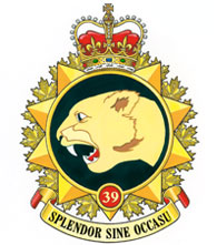 39 Canadian Brigade Group Badge
