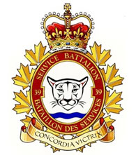 Insigne du 39e Bataillon des services