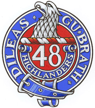 Insigne du 48th Highlanders of Canada