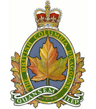 The British Columbia Dragoons Badge