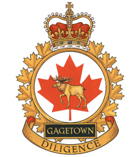 L’insigne de la BFC Gagetown