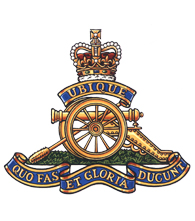 Insigne de l'artillerie Royale canadienne