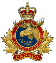 Insigne du Algonquin Regiment