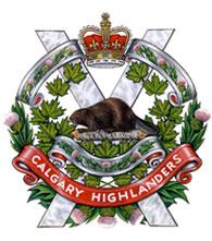 Calgary Highlanders Badge
