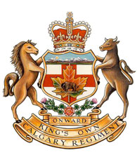 The King's Own Calgary Regiment Badge