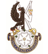 Royal Canadian Hussars Badge