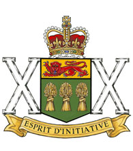 Ensigne du The Saskatchewan Dragoons 