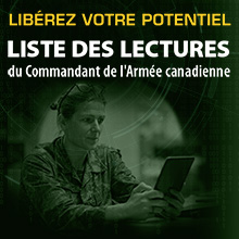 Libérez votre potentiel - Liste des lectures du Commandant de l'Armée canadienne