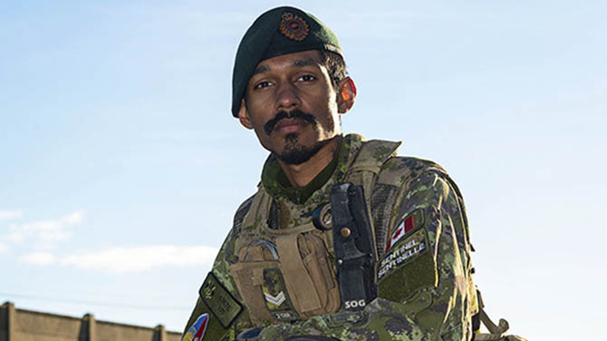 Corporal Colin Lall shares his Op UNIFIER experience