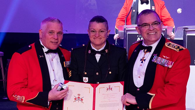 Sergeant Laurence Séguin is Army Recruiter of the Year