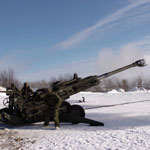 The M777 Howitzer.