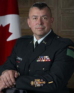 Sergent Major Jeramie G. Leamon, 4e Division du Canada