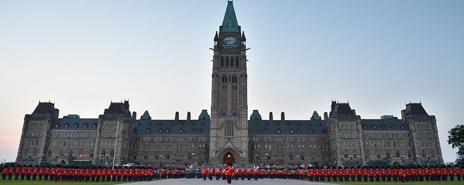 Slide - Ceremonial Guard members perform in the 2014 Fortissimo