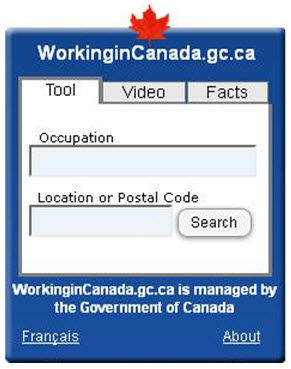The Working in Canada (WiC) web site 