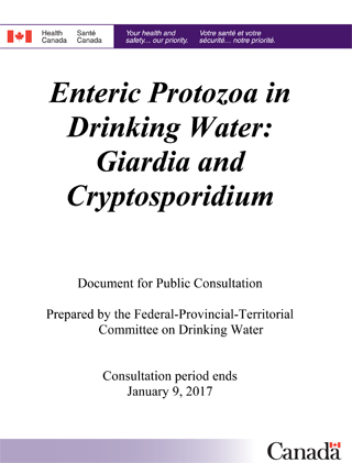 cryptosporidium giardia drinking water treatment