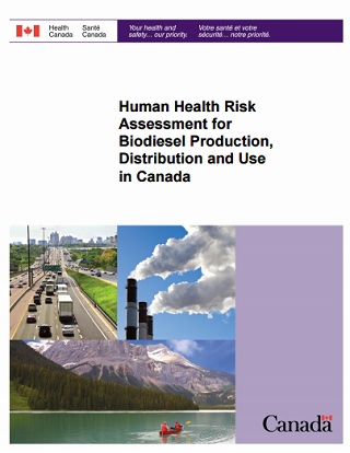 Human Health Risk Assessment for Biodiesel Production, Distribution and Use in Canada