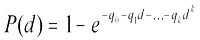 Formula for the Multistage Model