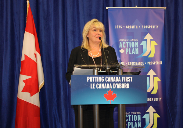 The Honourable Kerry-Lynne D. Findlay, P.C., Q.C., M.P., Minister of National Revenue, launches the Offshore Tax Informant Program.