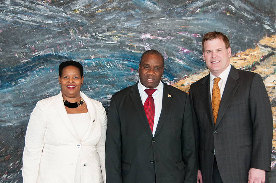 Baird Meets with Burundian Counterpart