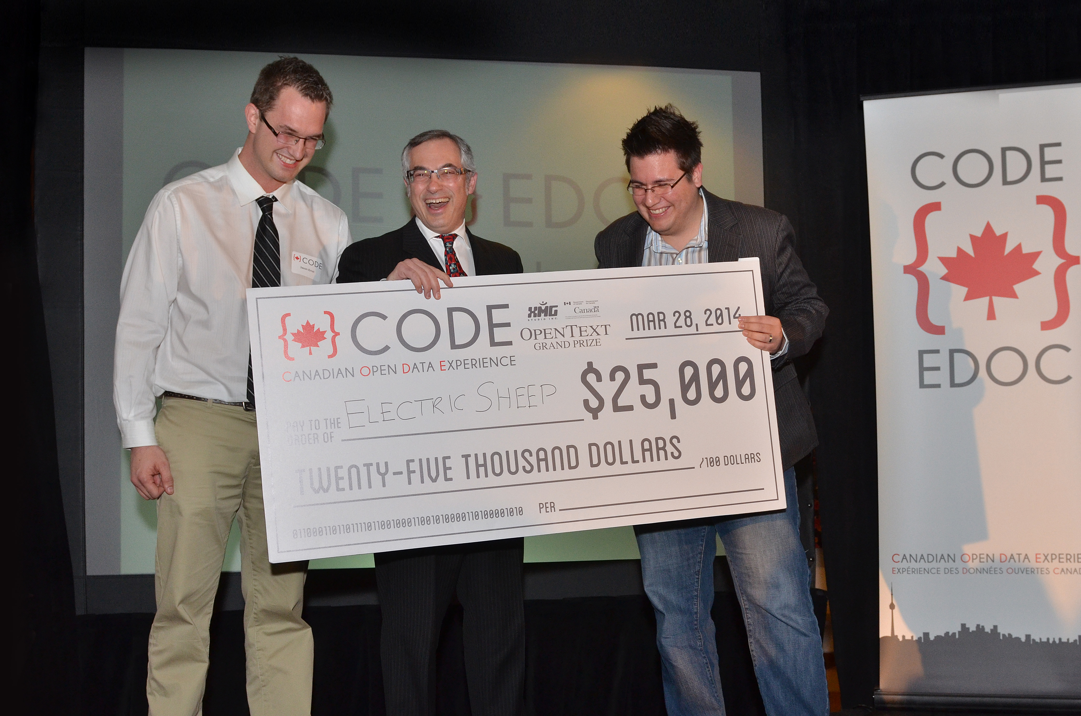 Picture from the CODE event