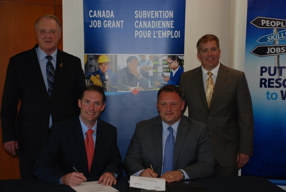 The Honourable Keith Ashfield, the Honourable Jody Carr, the Honourable Rob Moore and MP Scott Armstrong.