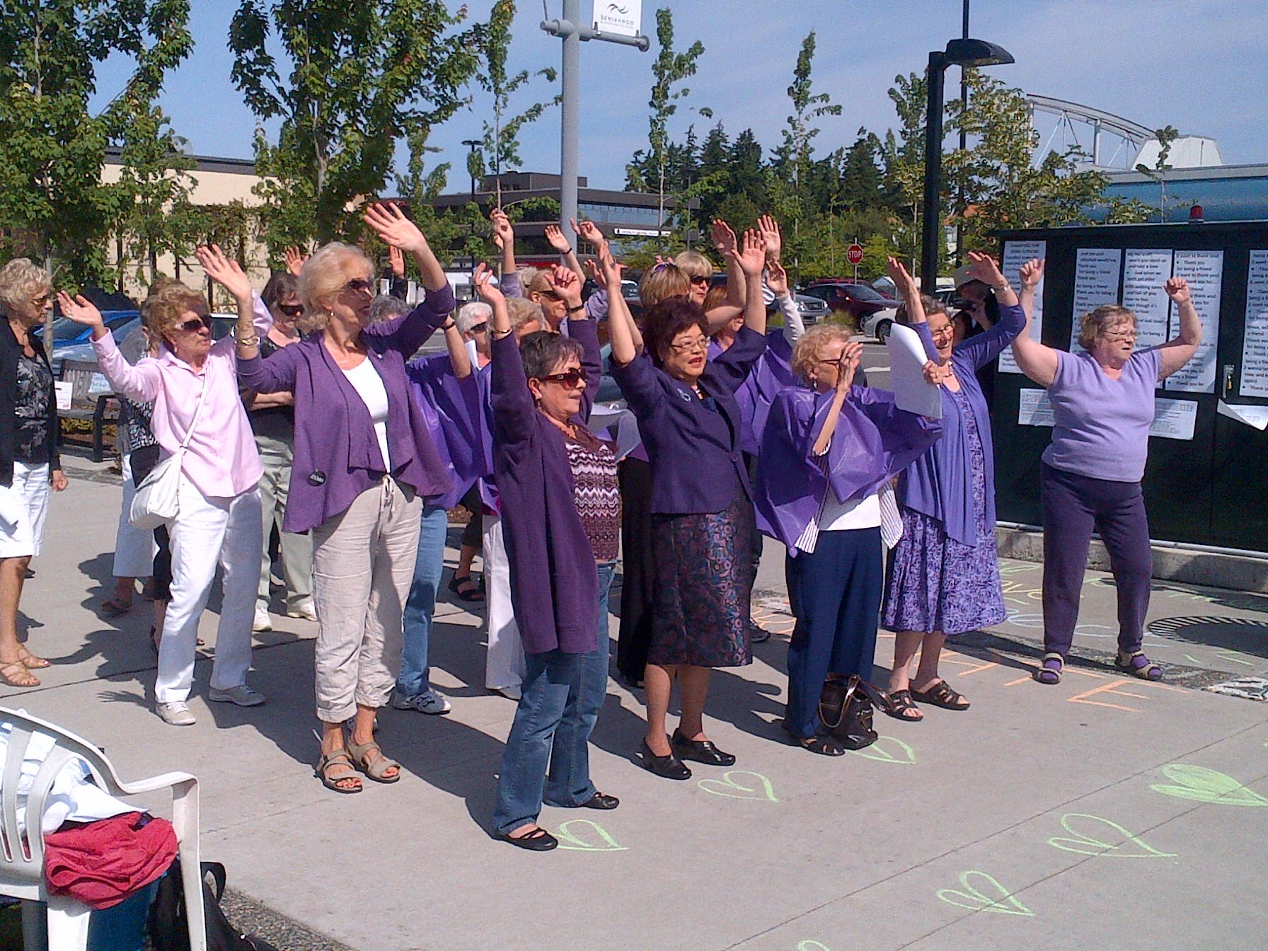 The Honourable Alice Wong, Minister of State (Seniors), who participated in a community event to mark World Elder Abuse Awareness Day.