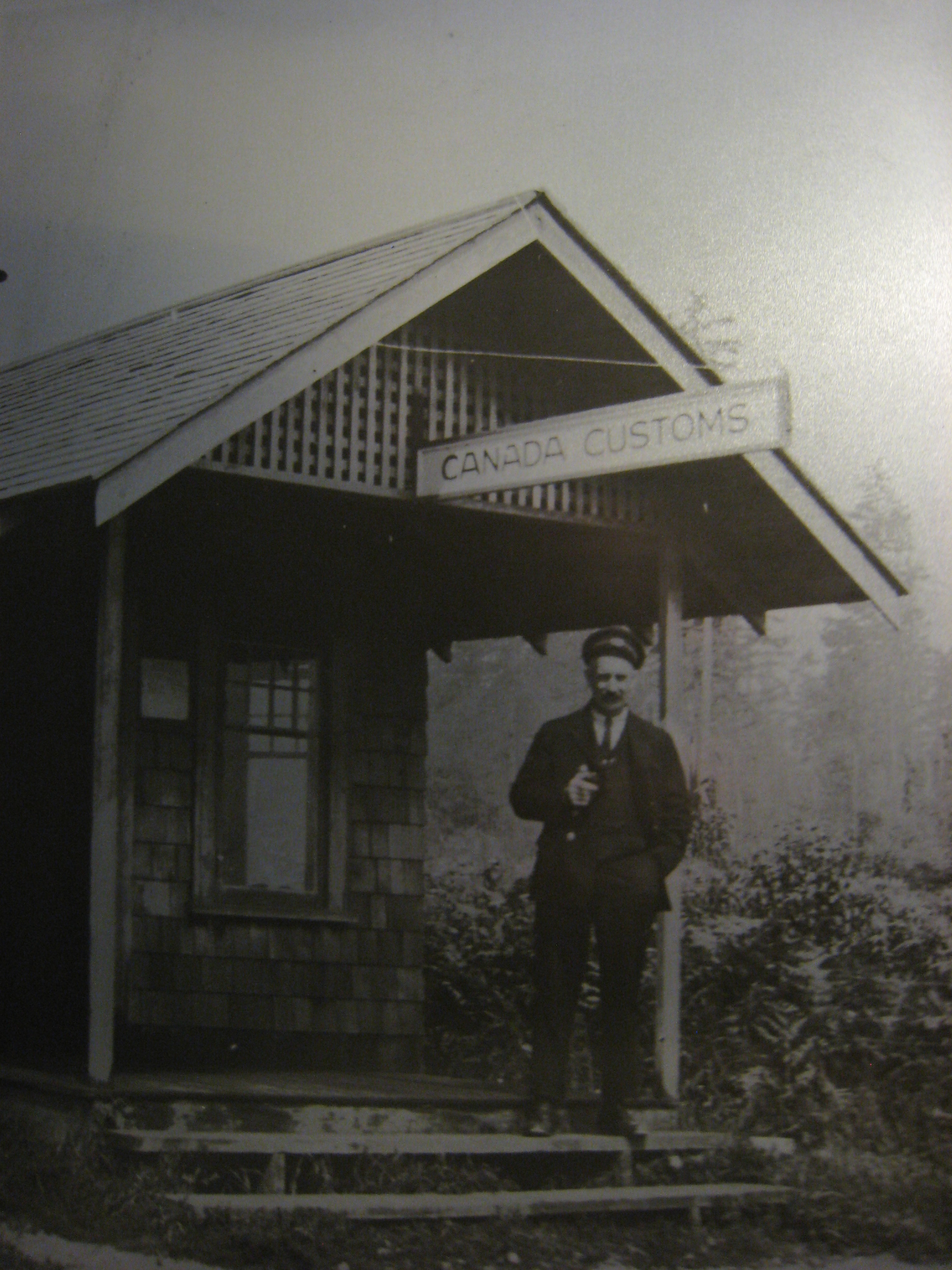 Boundary Bay port of entry in 1914.