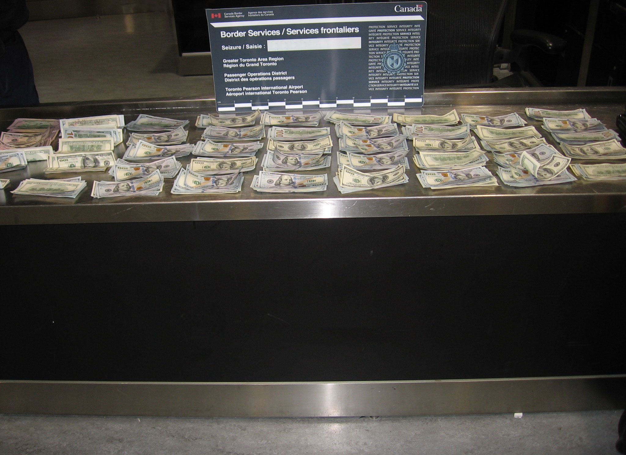 Currency displayed
