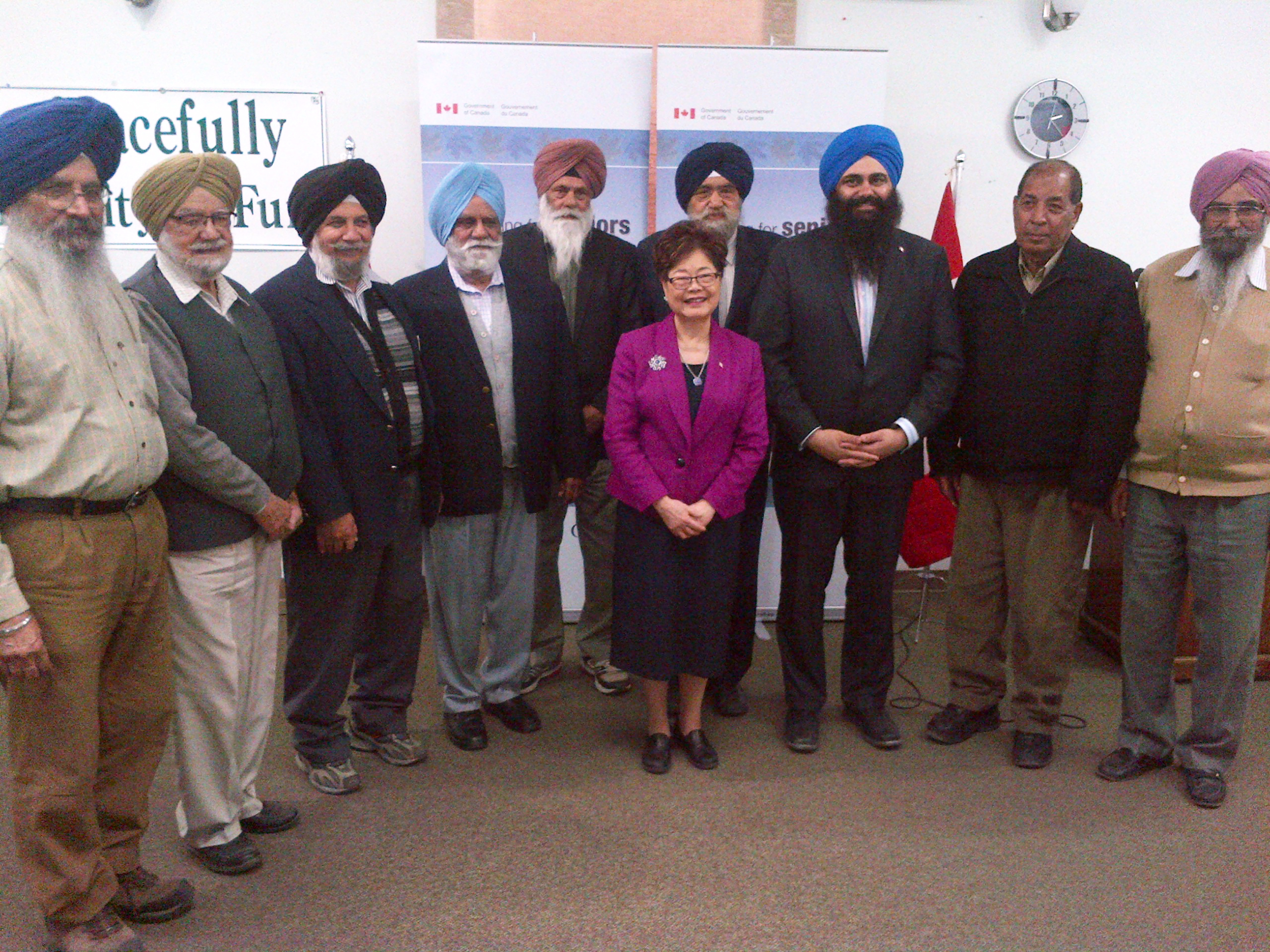 Minister Wong & Minister Tim Uppal announced Government of Canada support for seniors in Edmonton through the New Horizons for Seniors Program