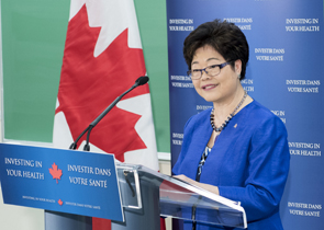 The Honourable Alice Wong, Minister of State for Seniors announces $1.8 million in federal funding to support bringing internationally educated health professionals into the health workforce of Canada's western and northern regions.