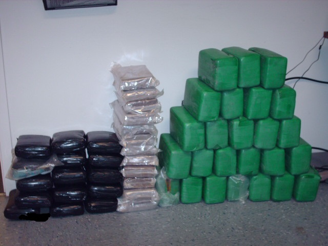 Suspected cocaine seized