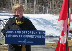 The Honourable Gail Shea, Minister of Fisheries and Oceans, made an announcement of more than half a million dollars in funding for major upgrades to the Government of Canada¿s science station located in South Esk, New Brunswick. 