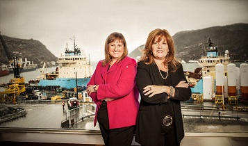 Co-CEO¿s Cindy Roma (left) and Sydney Ryan (right) are positioning Telelink to be the number one provider of managed communication and monitoring services for the energy sector