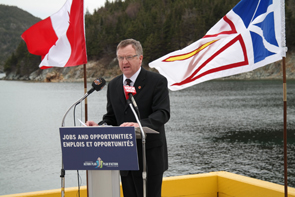 Senator Fabian Manning, on behalf of the Honourable Gail Shea, Minister of Fisheries and Oceans, today announced that the Government of Canada will invest more than $9 million over the next two years in seven small craft harbours on the Burin Peninsula and in southwestern Newfoundland.