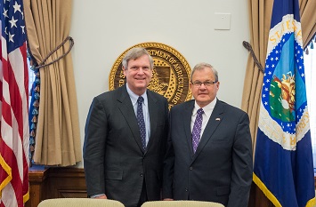 Lawrence MacAulay and Tom Vilsack